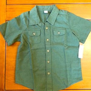 Old Navy Boys button up short sleeve shirt